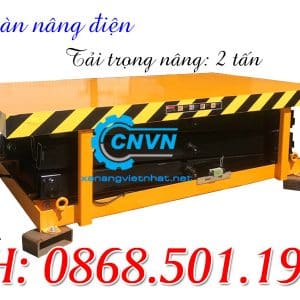 Bàn nâng điện siêu trọng 2 tấn hiệu quả