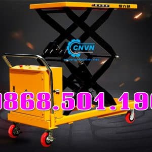 Xe nâng mặt bàn bằng điện chính hãng